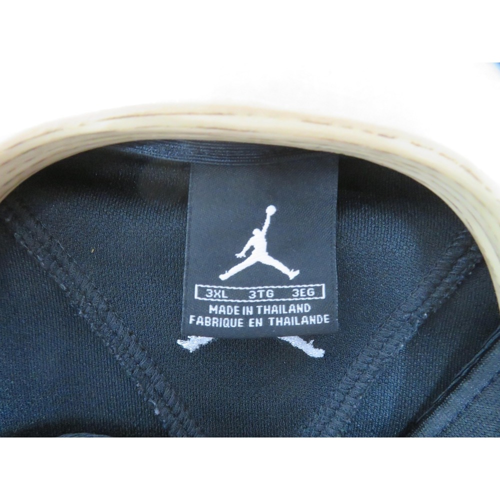 Vtg Air Jordan AF-1 Track Jacket Mens 3XL Black Full Zip Air Force 1 Jumpman y2k - Picture 6 of 15